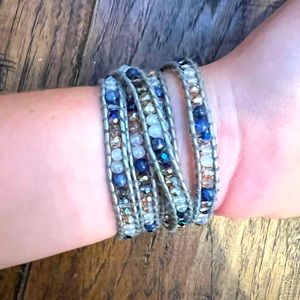 Wrap Bracelet In Silver